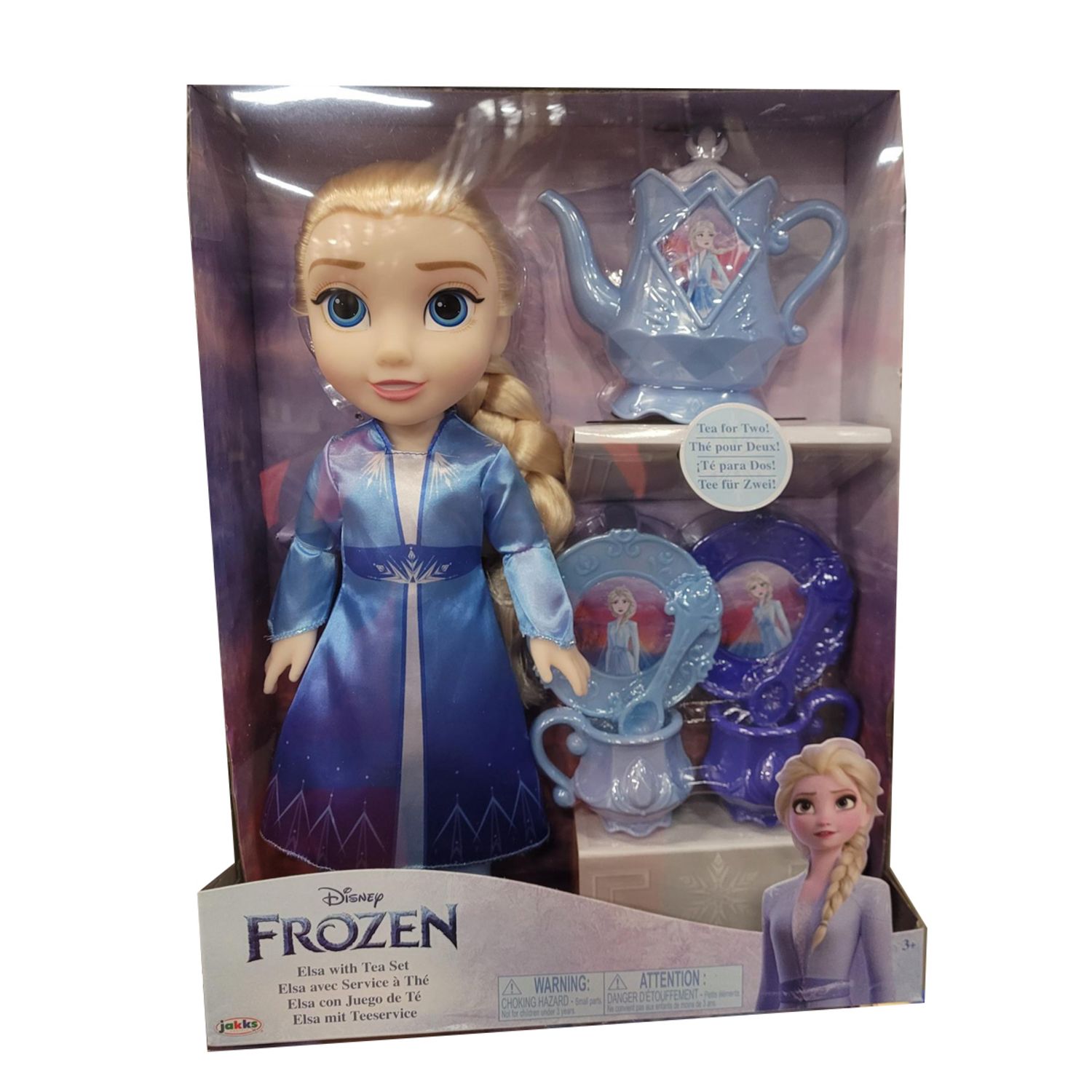 Disney Montres - LA REINE DES NEIGES - Poupée Elsa Lumière du Nord 38 cm -  40973 - Poupées - Rue du Commerce