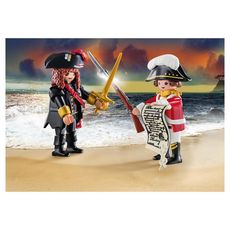PLAYMOBIL 70273 - Capitaine pirate et soldat
