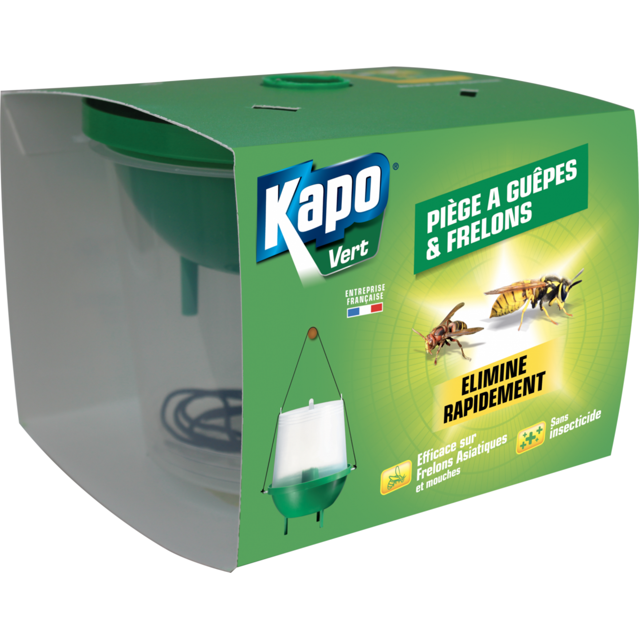 Kapo Insecticide fumigène tous insectes KAPO, 0.34 l pas cher 