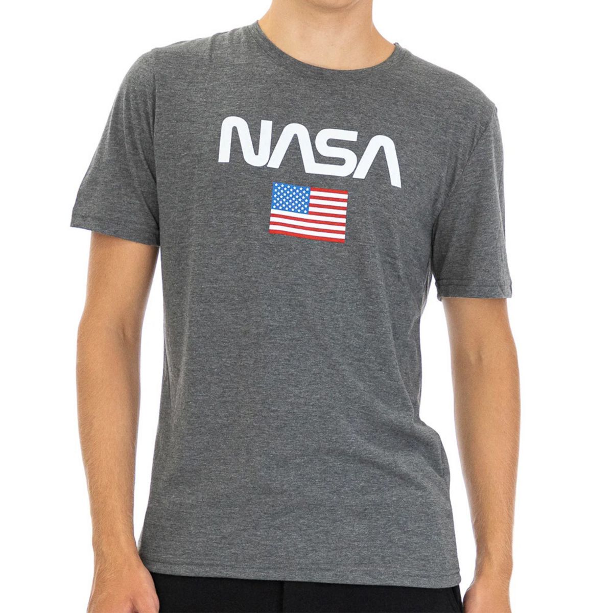 NASA T-Shirt Gris Homme Nasa 40T
