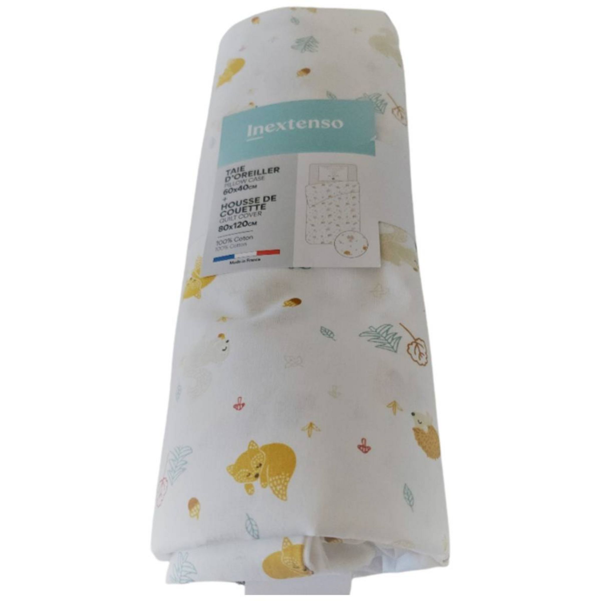 AUCHAN BABY Couette bébé 300g/m² 80 x 120 cm Basic pas cher 