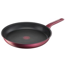 TEFAL Poêle 32cm DAILY CHEF ROUGE pas cher 