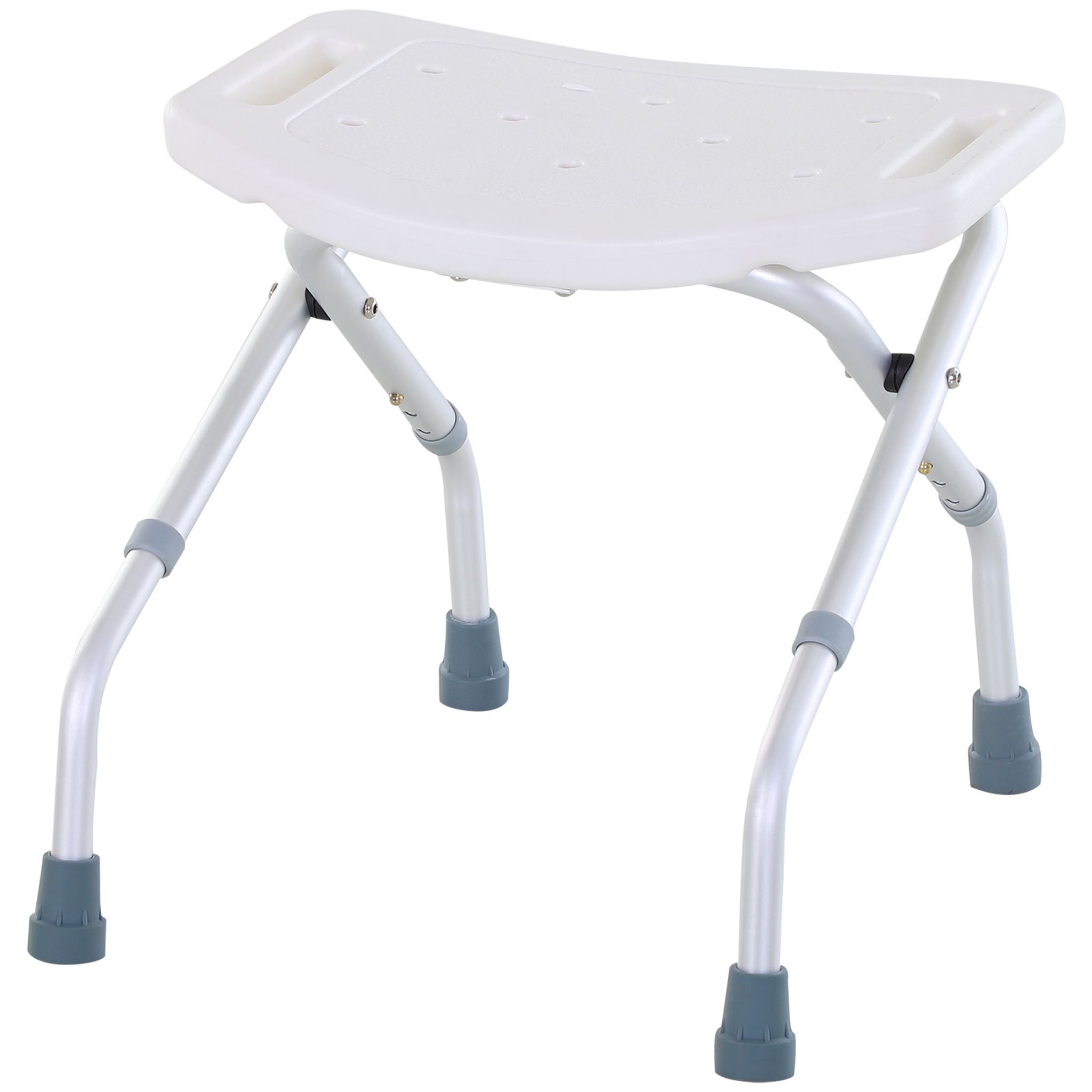 HOMCOM Chaise de douche siège de douche ergonomique hauteur