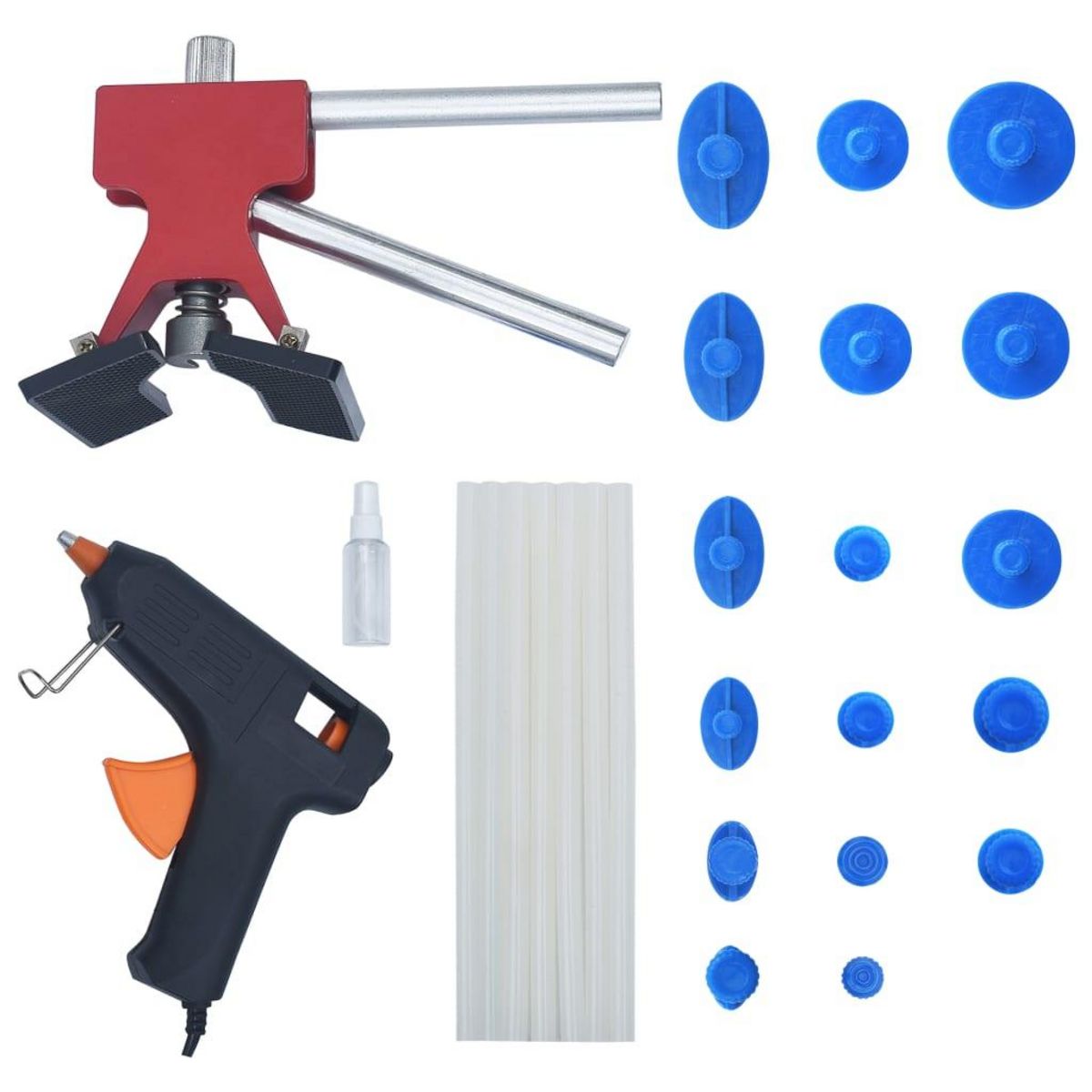 VIDAXL Kit d'outils de debosselage sans peinture 26 pcs