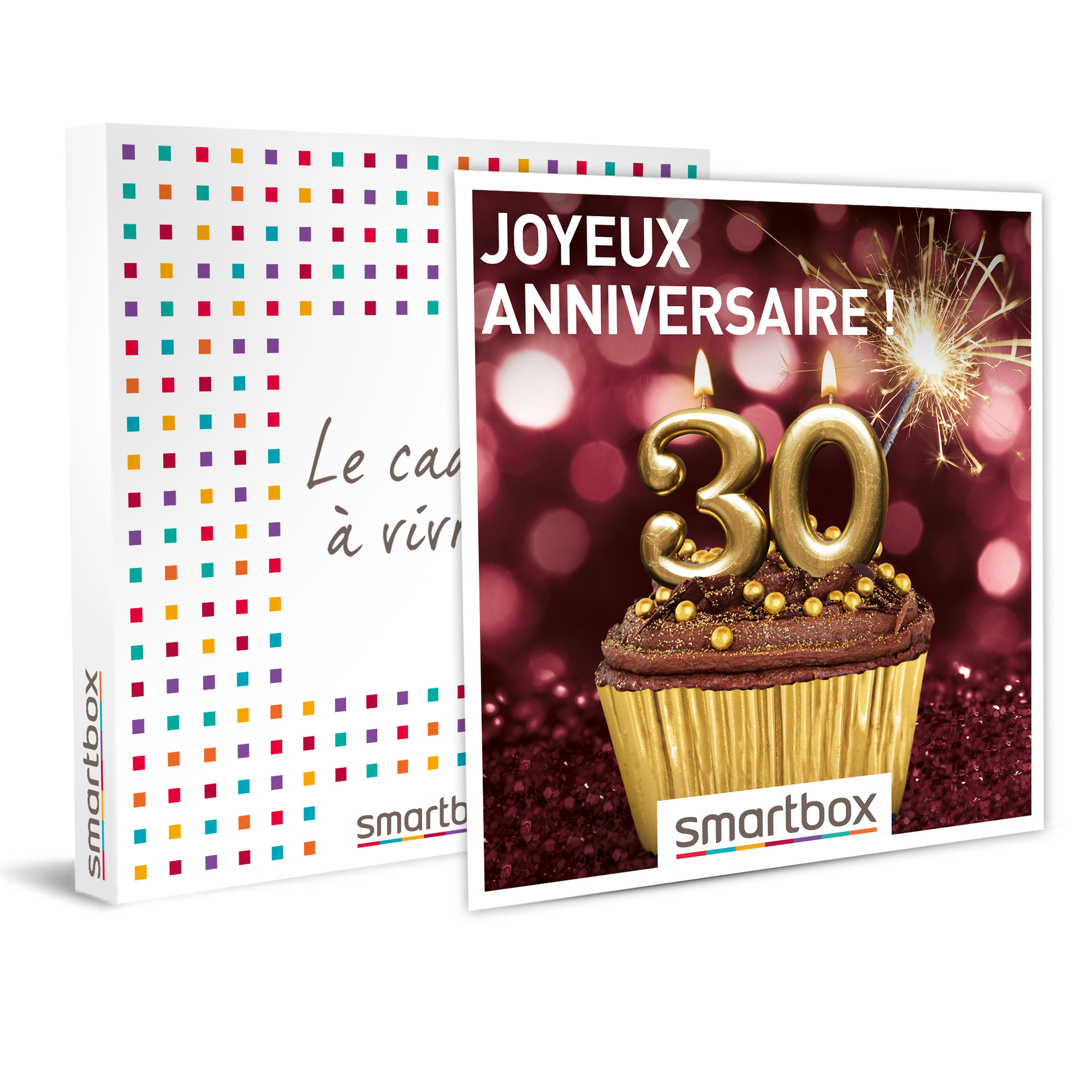 Smartbox Coffret Cadeau Joyeux Anniversaire Pour Femme 30 Ans 3391 Escapades Repas Seances De Bien Etre Et Aventures Sportives Pas Cher A Prix Auchan