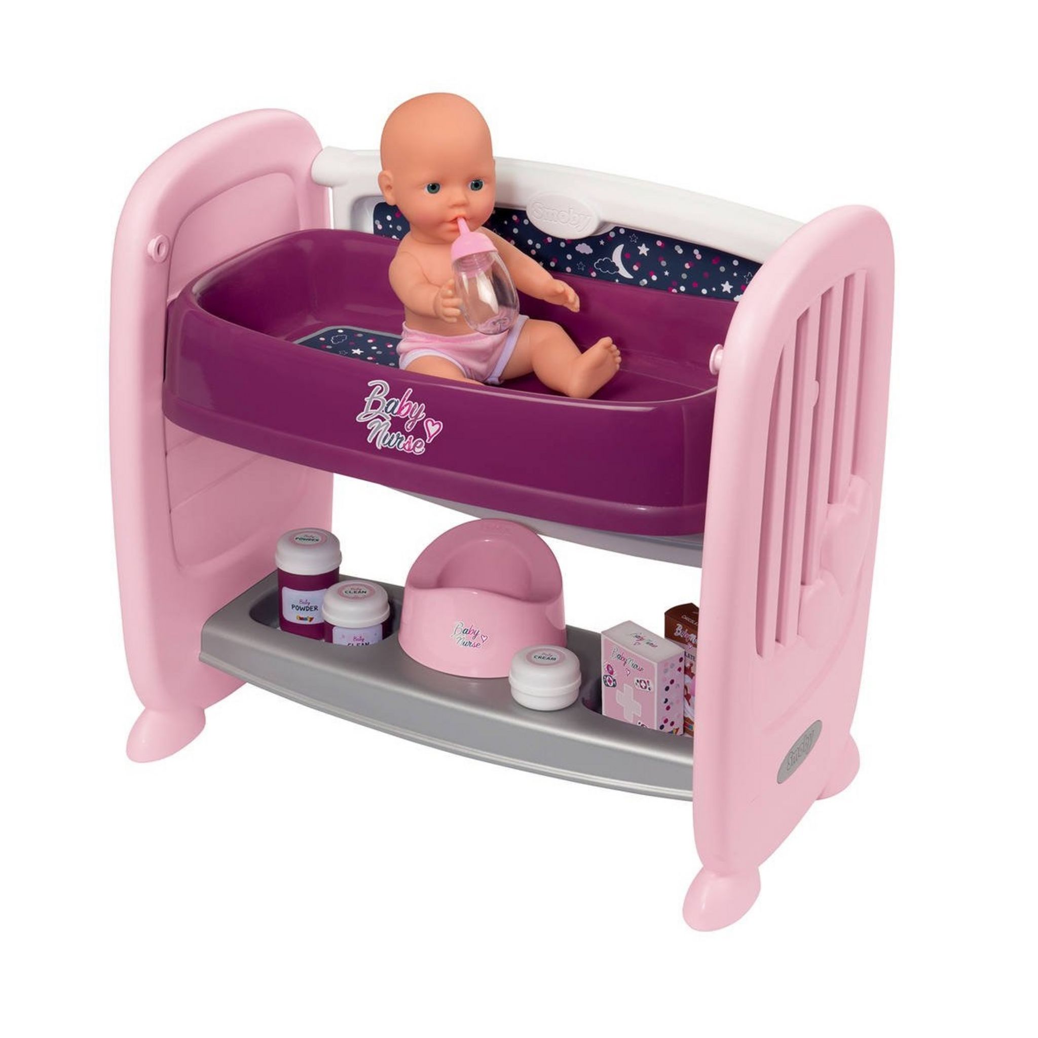 Smoby Accessoires pour poupées Centre de jeu Baby Nurse