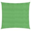 Voile d'ombrage 160 g/m^2 Vert clair 2x2 m PEHD