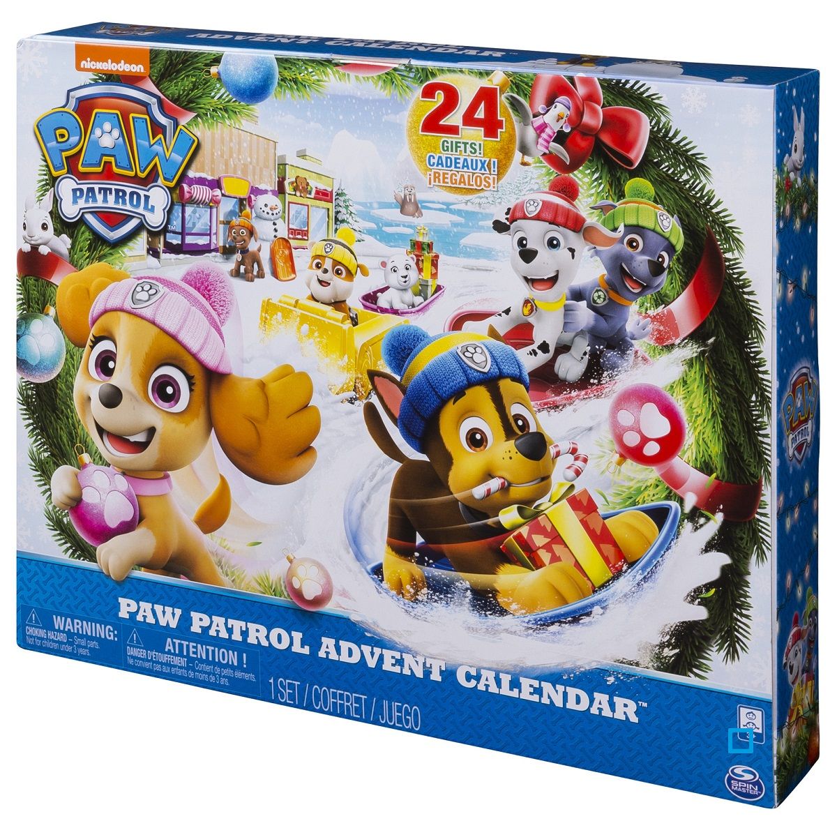 Calendrier De L Avent Pat Patrouille 2023 Spin Master Calendrier De L'avent -Pat'patrouille Pas Cher À Prix Auchan