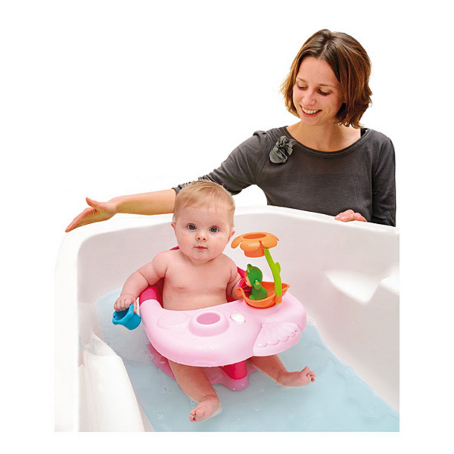 Smoby Siege De Bain Rose Cotoons Pas Cher A Prix Auchan