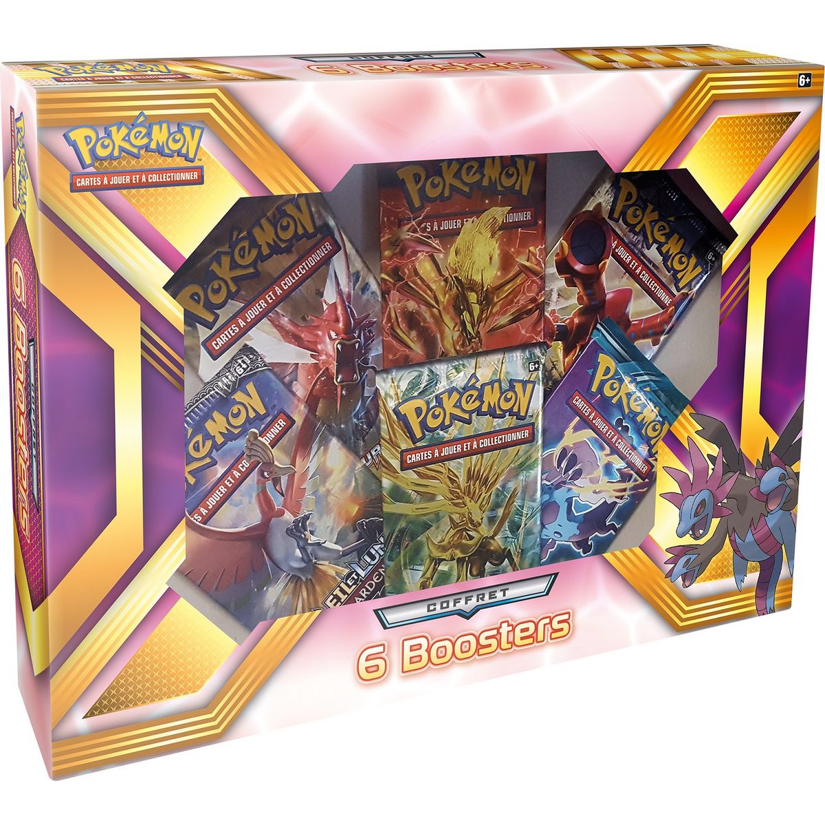 ASMODEE Coffret 6 boosters - Pokemon pas cher 