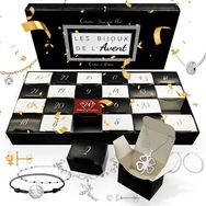 Calendrier de l'Avent avec 24 bijoux ornés de cristaux Swarovski® Philip  Jones