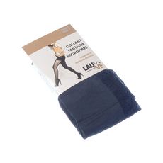 Collant chaud - 1 paire - Fantaisie - Semi opaque - Mat - Gousset polyamide - A pois - Confort - Précieuse (Bleu marine)