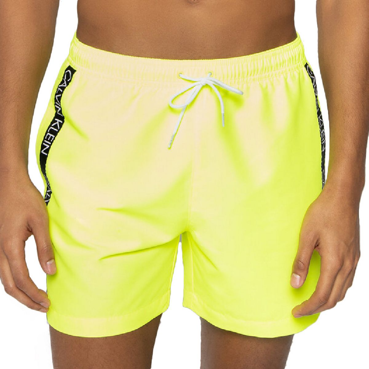 CALVIN KLEIN JEANS Short de Bain Jaune Fluo Homme Calvin Klein