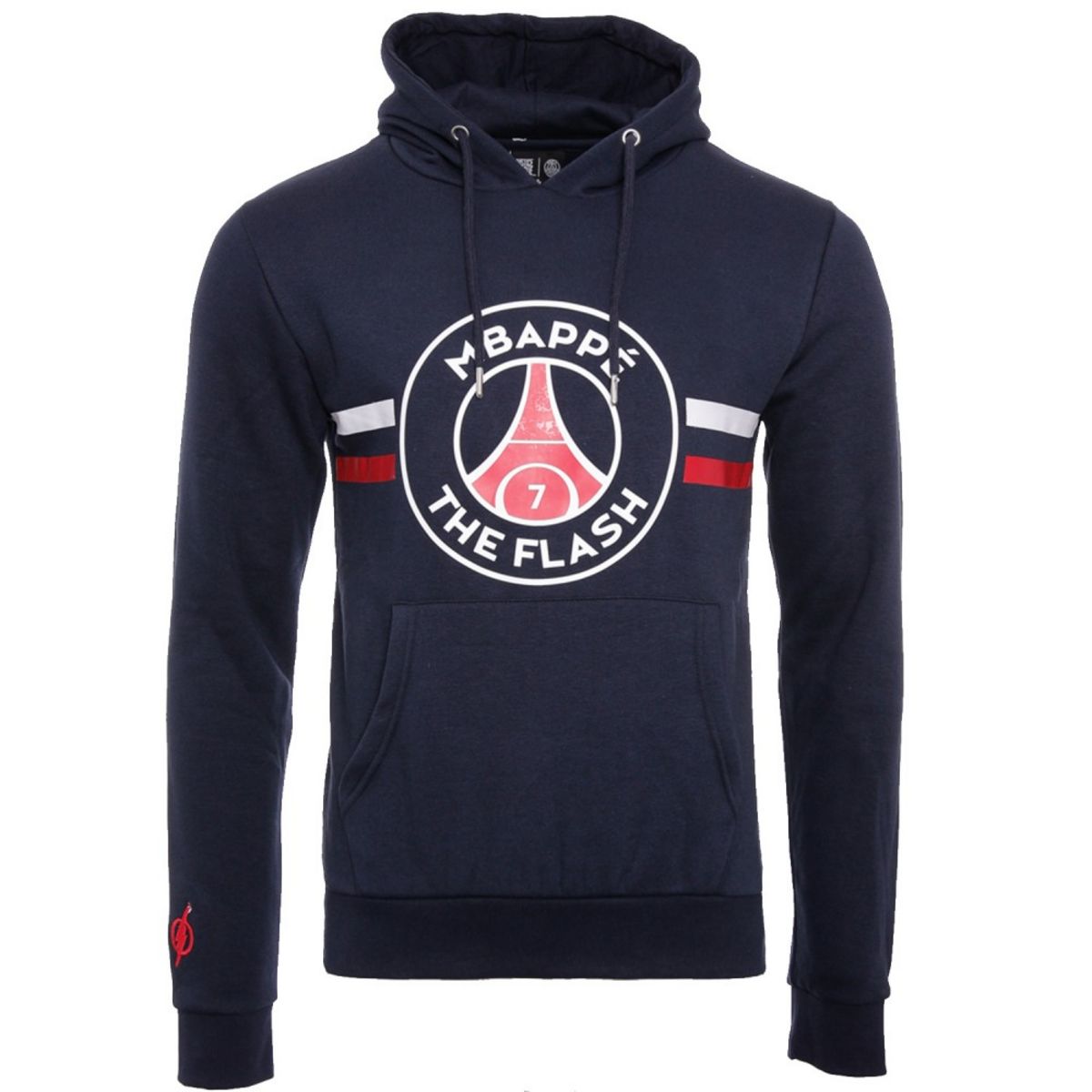 MBapp Sweat capuche Bleu Homme PSG x Justice League