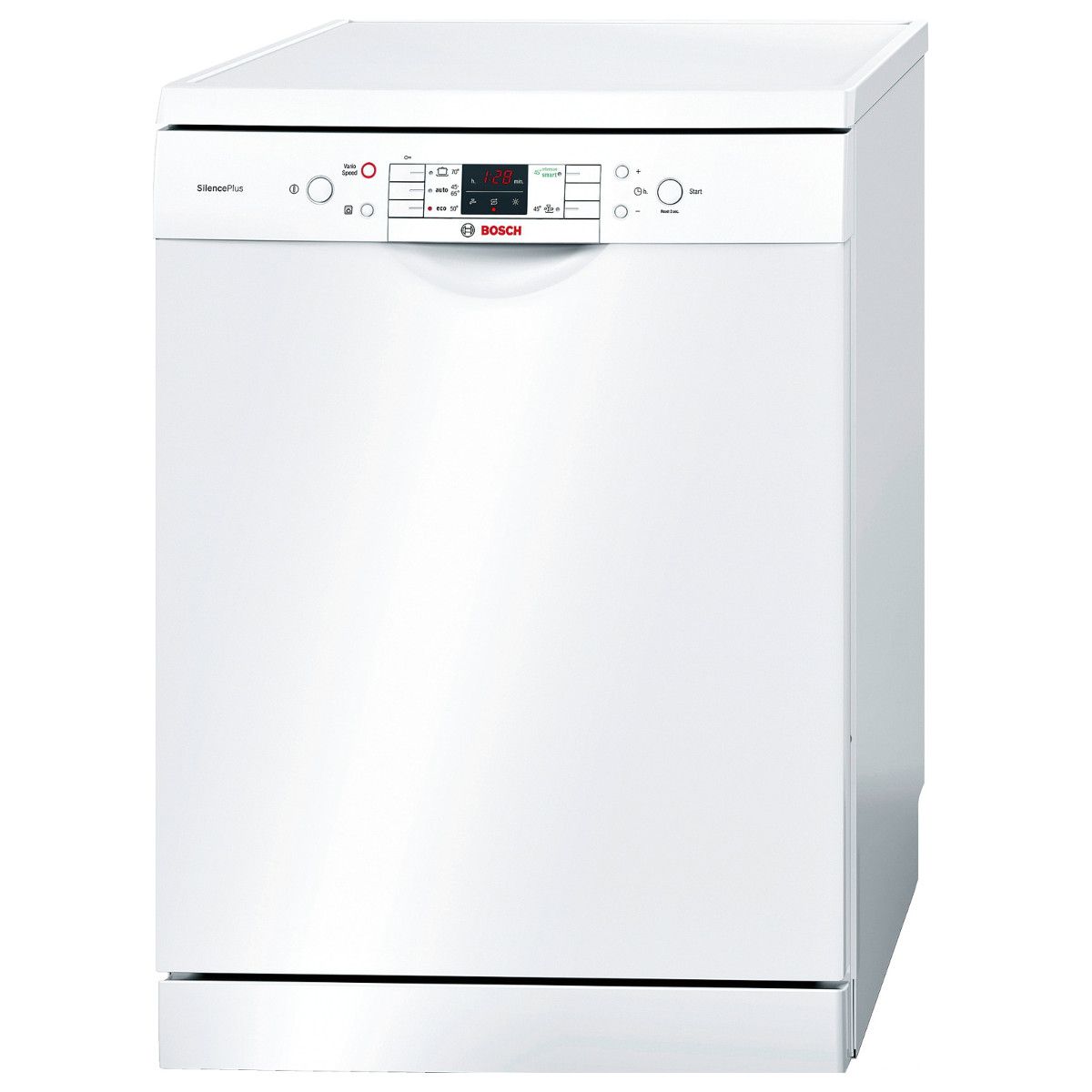 BOSCH Lave-vaisselle pose libre SMS53L12EU, 12 Couverts, 60 cm, 46 dB, 5  Programmes pas cher 