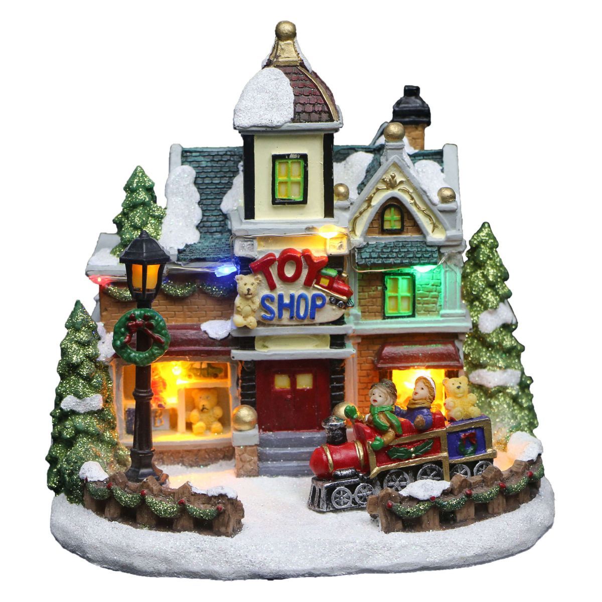 Village de noël le magasin de jouets