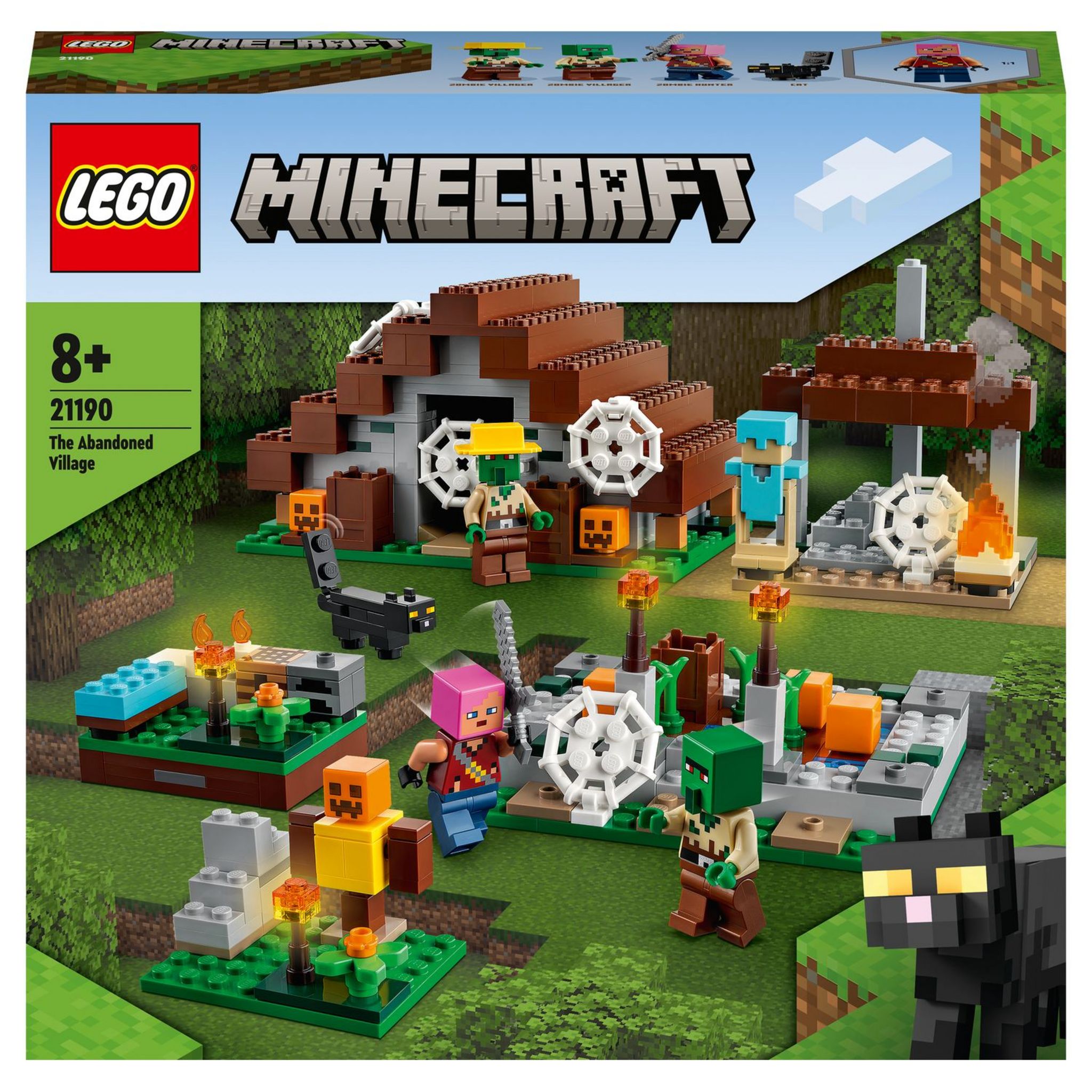 LEGO 21243 Minecraft Les Pics Gelés, Jouet Garçons et Filles 8 Ans,  Cavernes des Montagnes, avec Figurines Steve, Creeper et Chèvre, et TNT,  Biome Glacé : : Jeux et Jouets