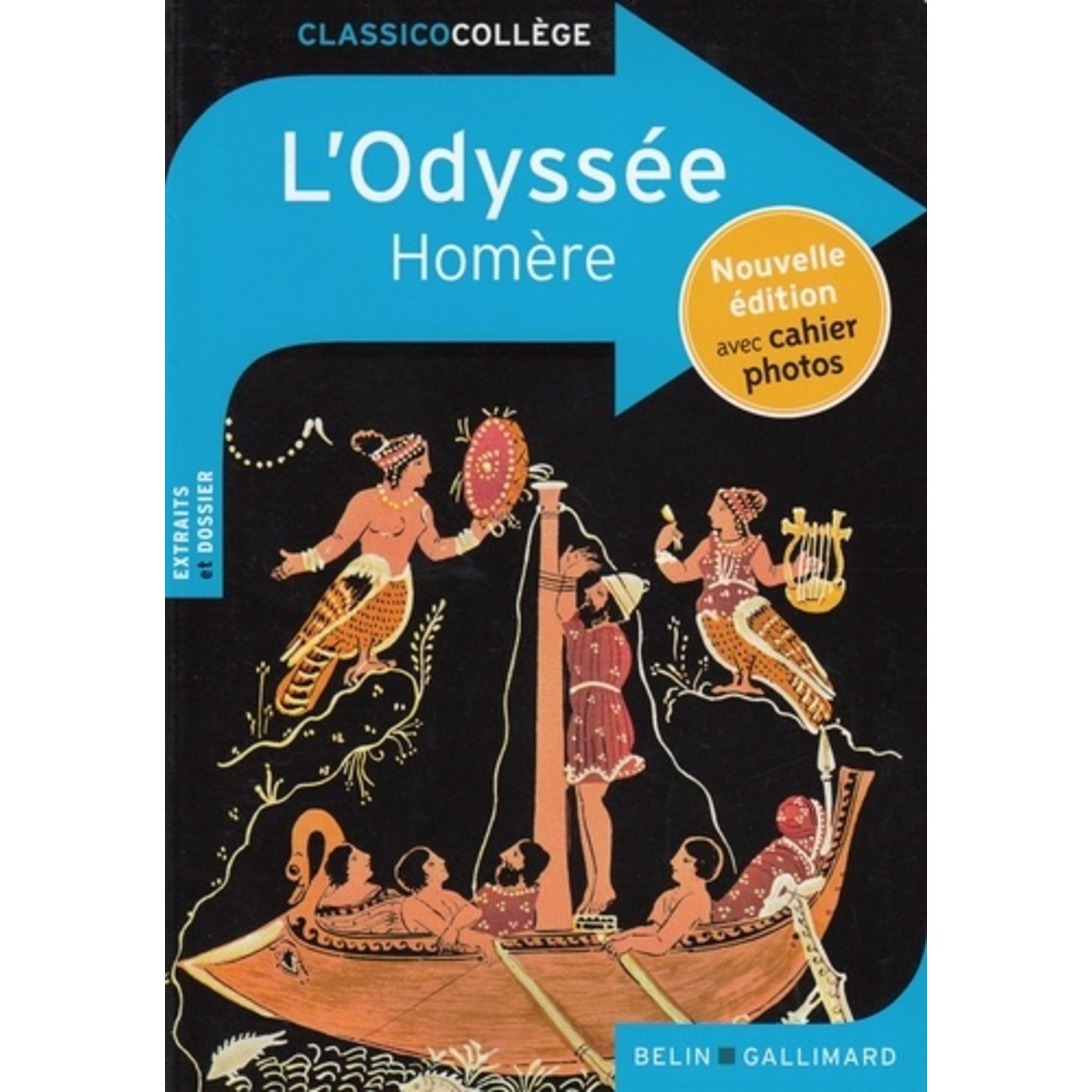 L Odyssee D Homere 6eme Audio L'ODYSSEE. EDITION REVUE ET CORRIGEE, Homère pas cher - Auchan.fr