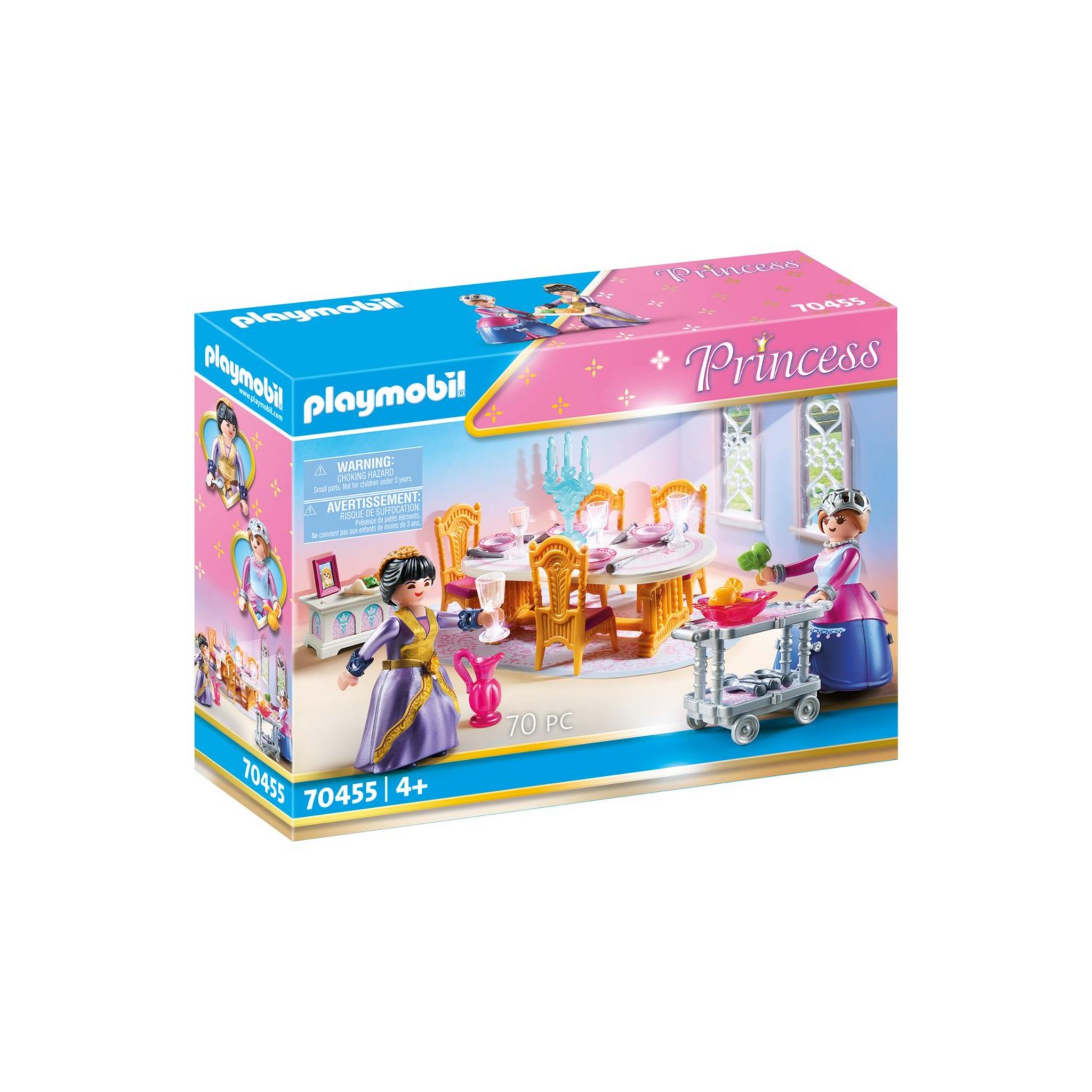 PLAYMOBIL 70449 - Princess - Calèche et couple royal pas cher 