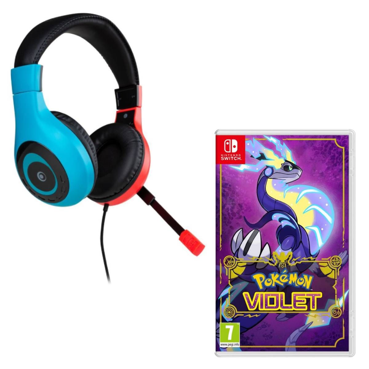 Casque Gaming filaire pour Nintendo Switch Hori Pokemon Cool Noir