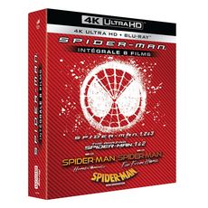 Coffret Spider-Man Intégrale 8 Films Blu-Ray 4K