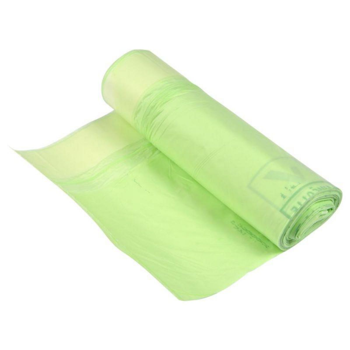 Lot de 15 Sacs Poubelle Compostables 10L Vert