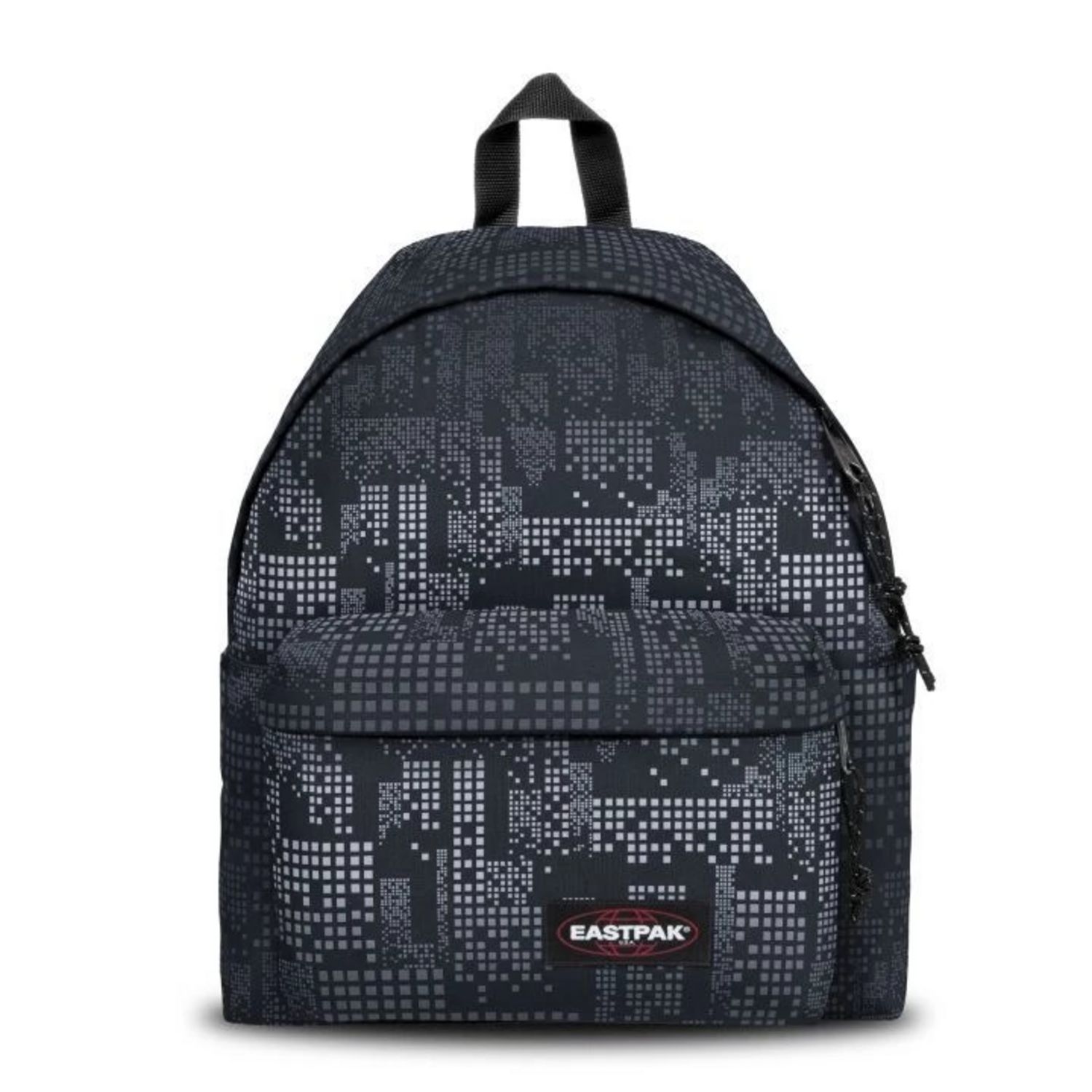 EASTPAK Sac dos PADDED noir carreaux blanc et gris pas cher