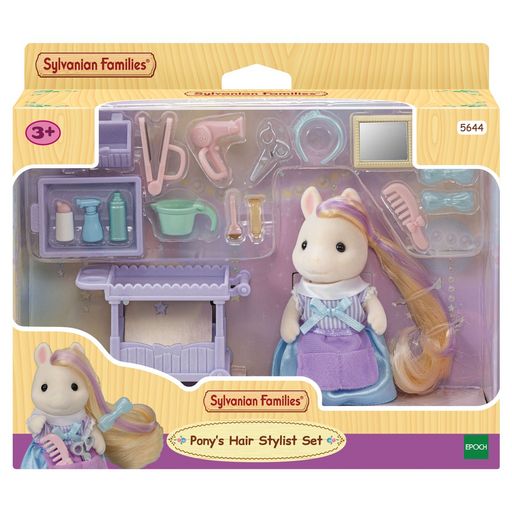 La maman poney et son kit de coiffure Sylvanian Families - Achat