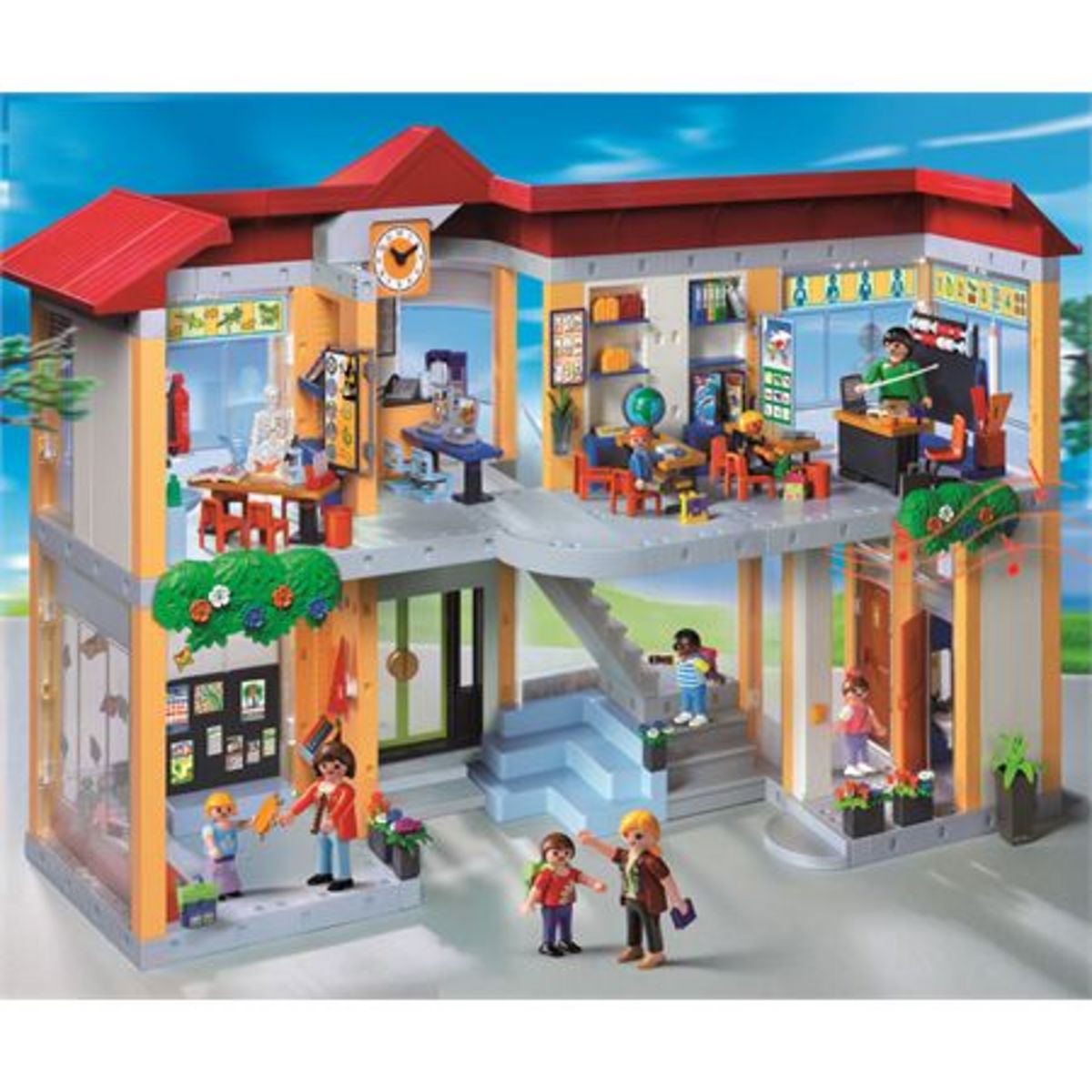 PLAYMOBIL 4324 Ecole pas cher 