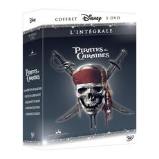 Coffret DVD Pirates des Caraïbes L'intégrale - 5 films