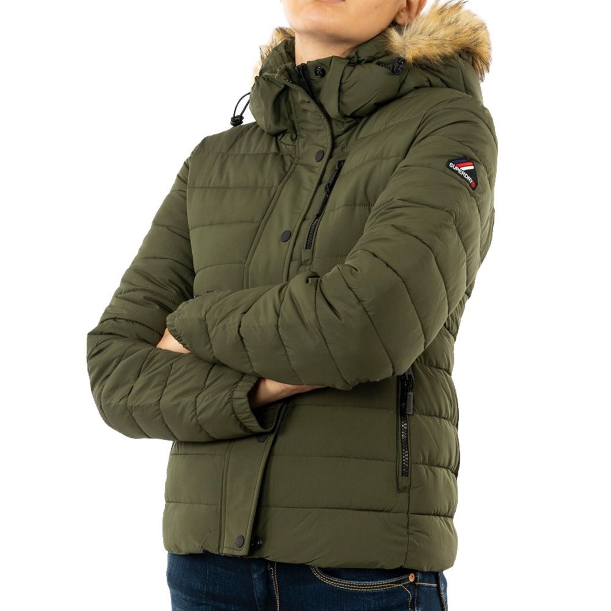 Manteau discount superdry fille