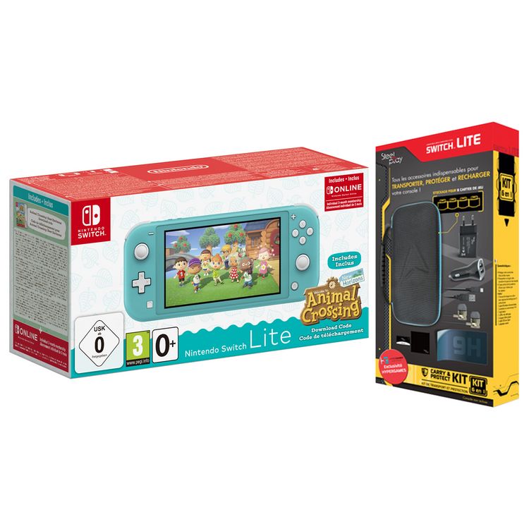 Pack 9 Accessoires Nintendo Switch Exclusivité Auchan pas cher 