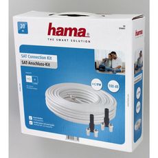 Hama Câble antenne TV de raccordement satellite 100db 20M