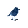 PRESENT TIME Statuette oiseau design floqué Origami - Bleu