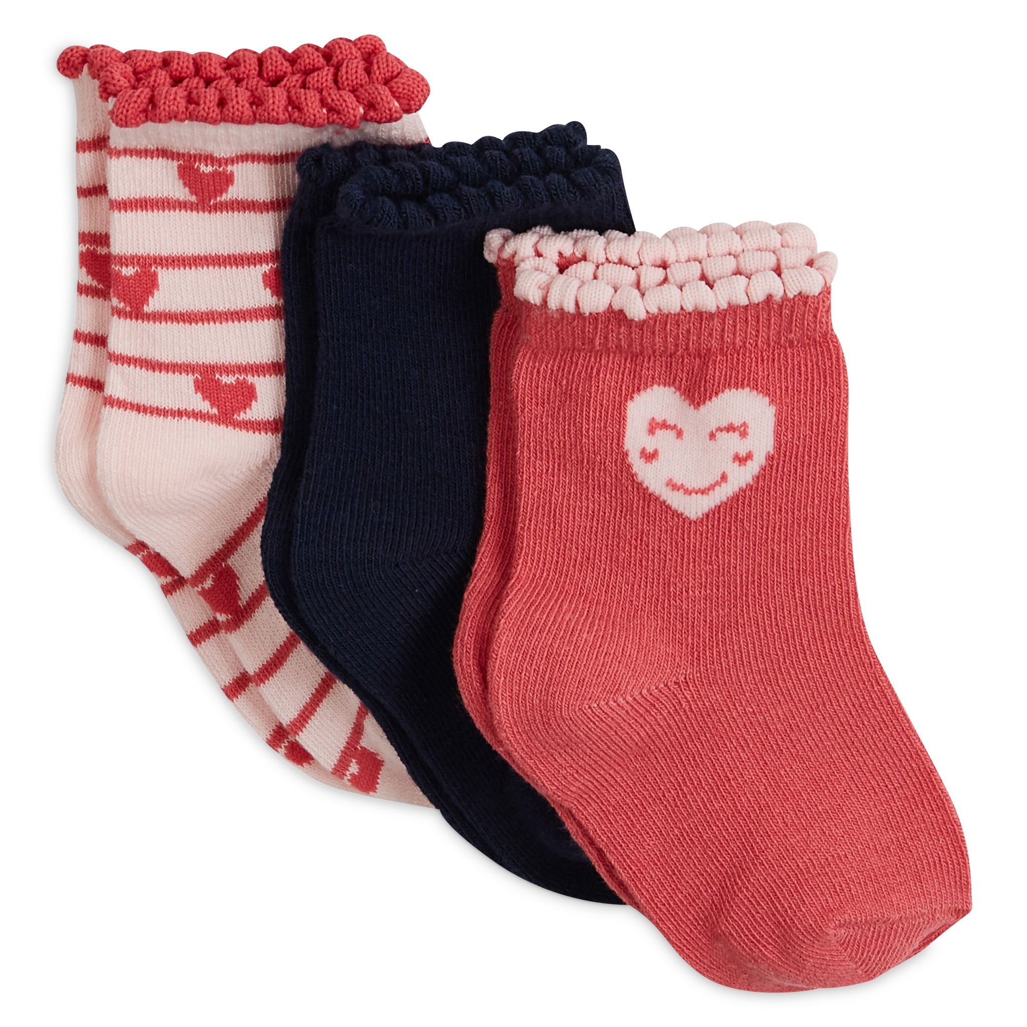 INEXTENSO Lot de 2 chaussettes antidérapantes de noël bébé pas