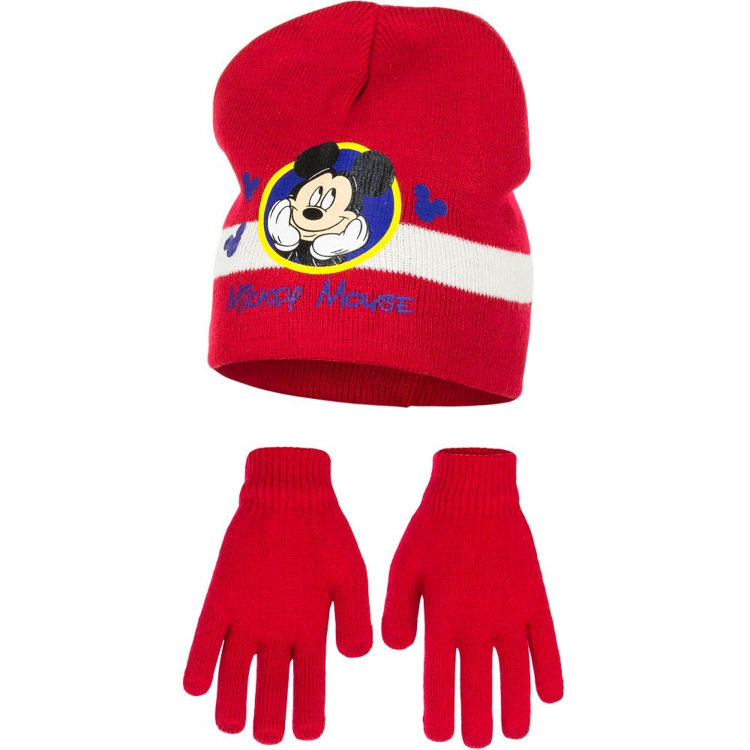 Set bonnet et gants bébé marine 6/12 mois DISNEY à Prix Carrefour