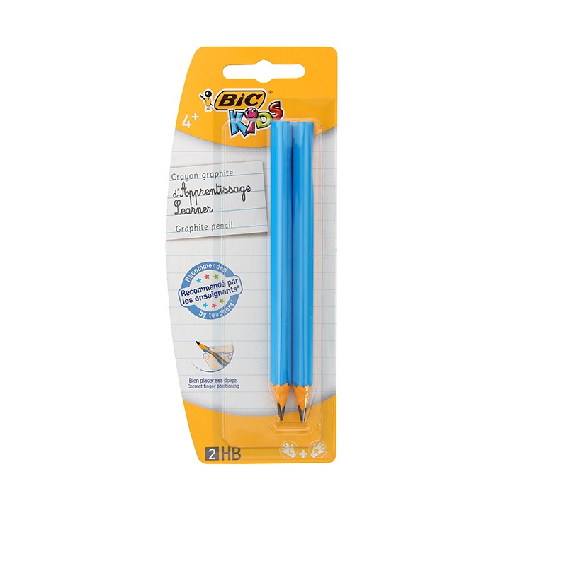 BIC Kids - Crayon à papier - spécial apprentissage - corps bleu