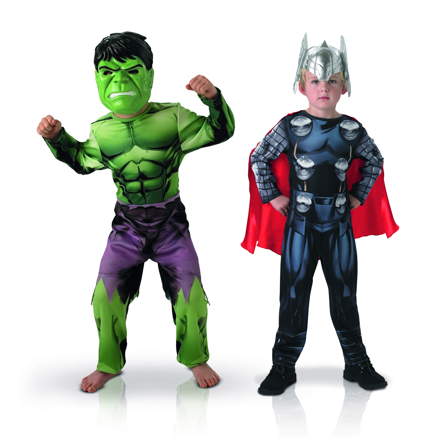 Rubie's Coffret Bi-Pack - Déguisement Thor et Hulk - Enfant - 3/4