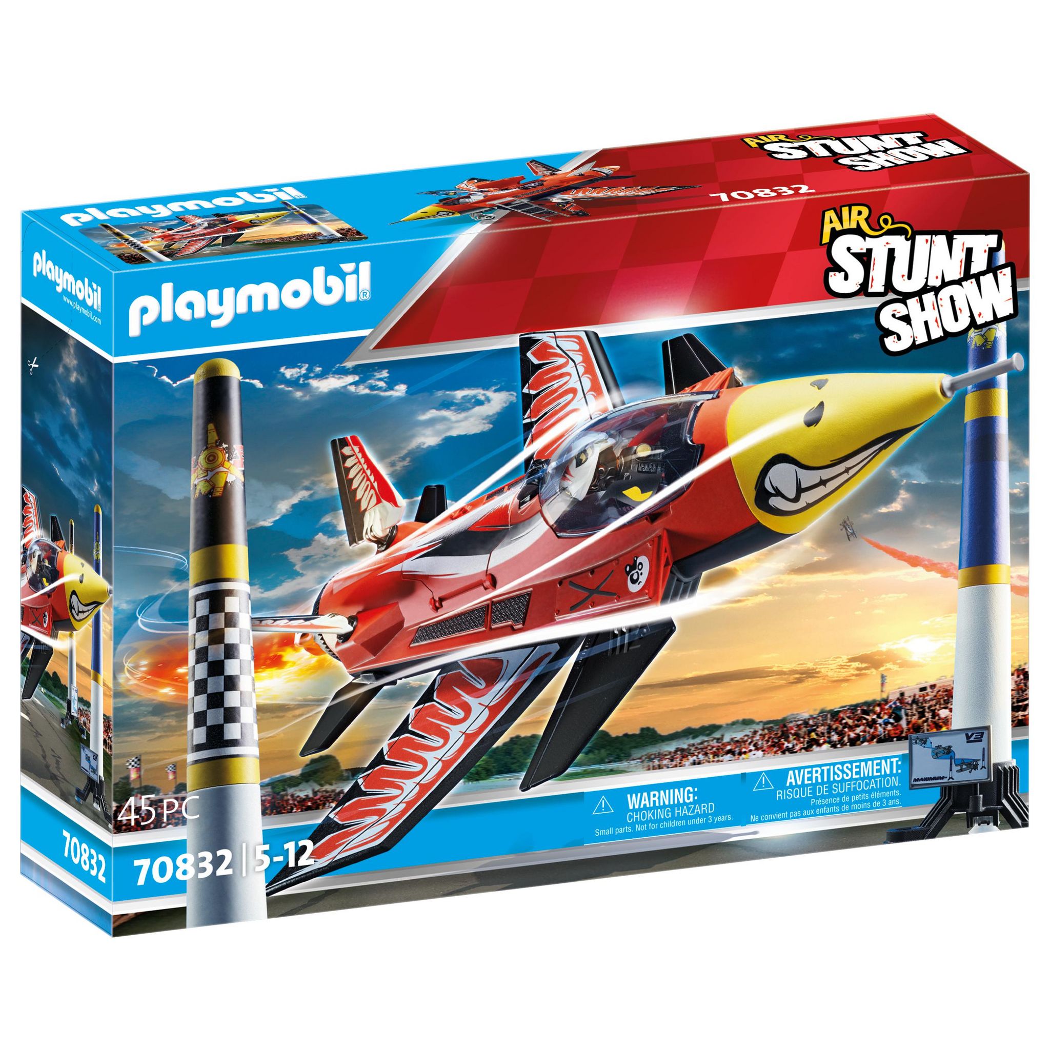 PLAYMOBIL 70832 - Air Stuntshow Jet Aigle pas cher 