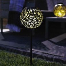 Luxform Lampe sur piquet de jardin a LED solaire Samba Petit