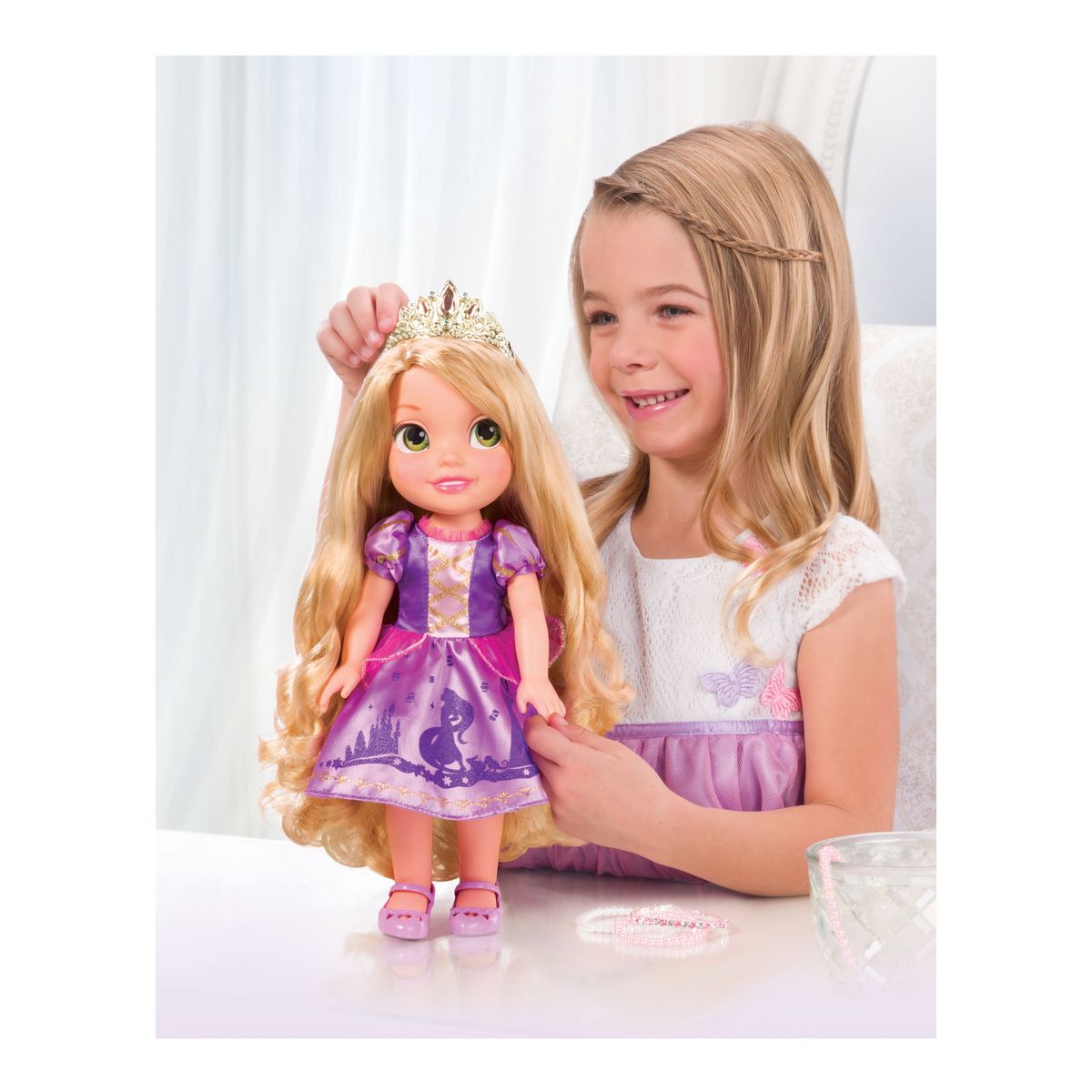 Disney Poupee Bebe Raiponce Disney Princesses Pas Cher A Prix Auchan