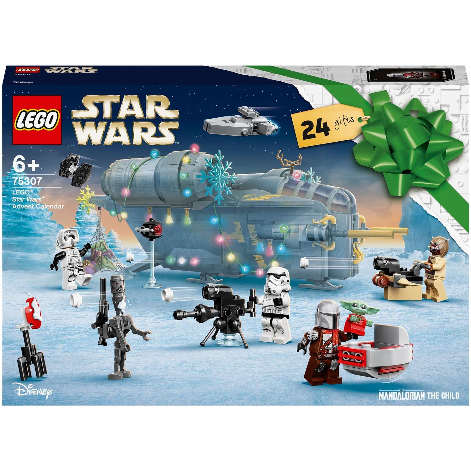 Calendrier de l'avent Lego Star Wars (via 9.6€ fidélité) - Auchan