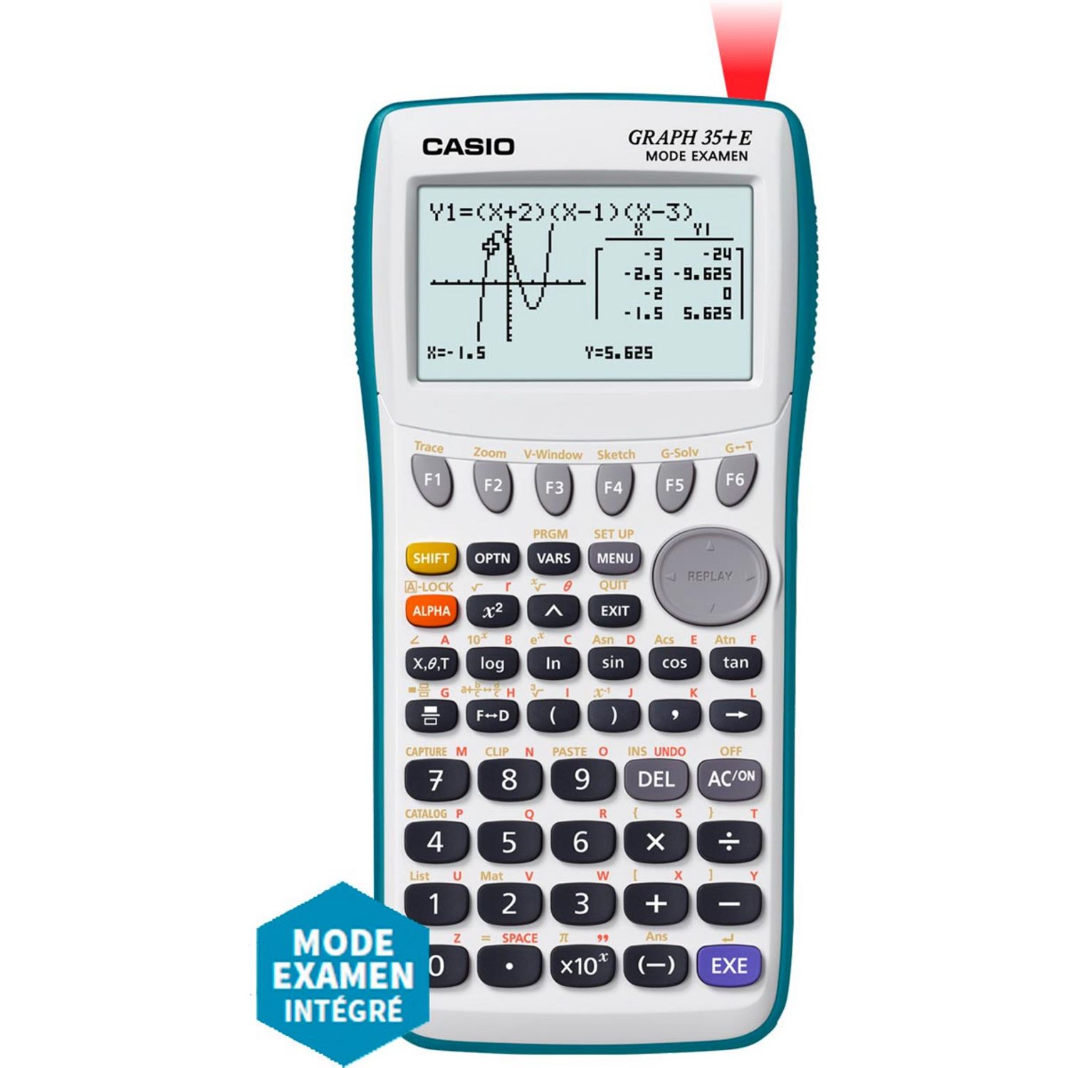 Calculatrice Graph 35+ E II avec Python et mode examen - Casio