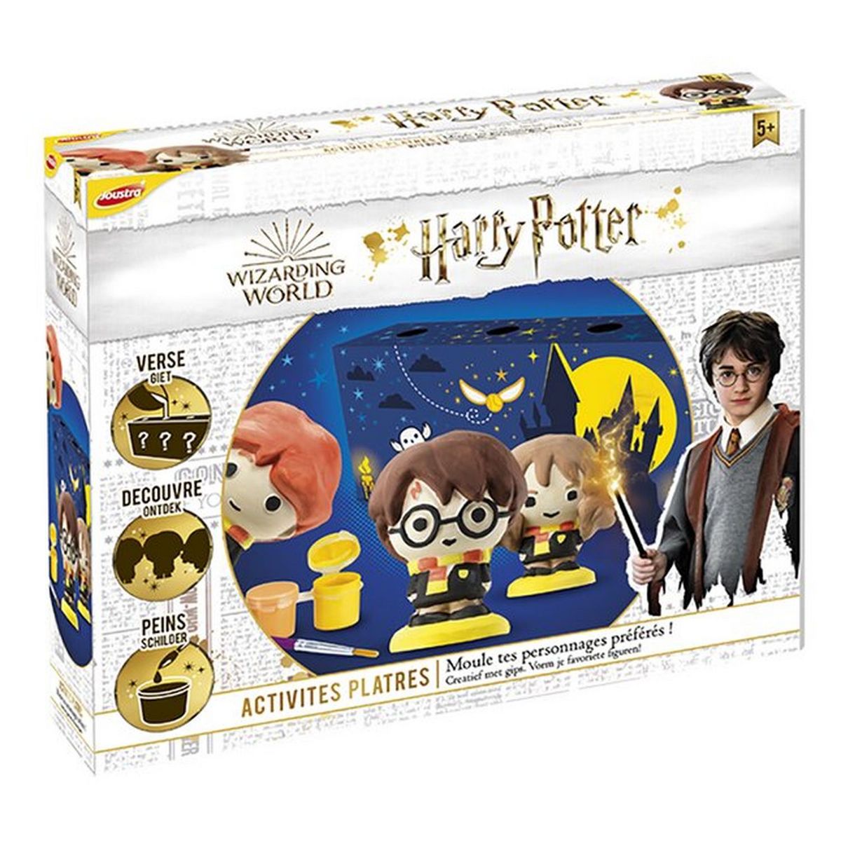 Clementoni, Harry Potter, Jeu, kit de Tatouage temporaire, Loisir créatif  Enfant 7 Ans, 18671, Multicolore