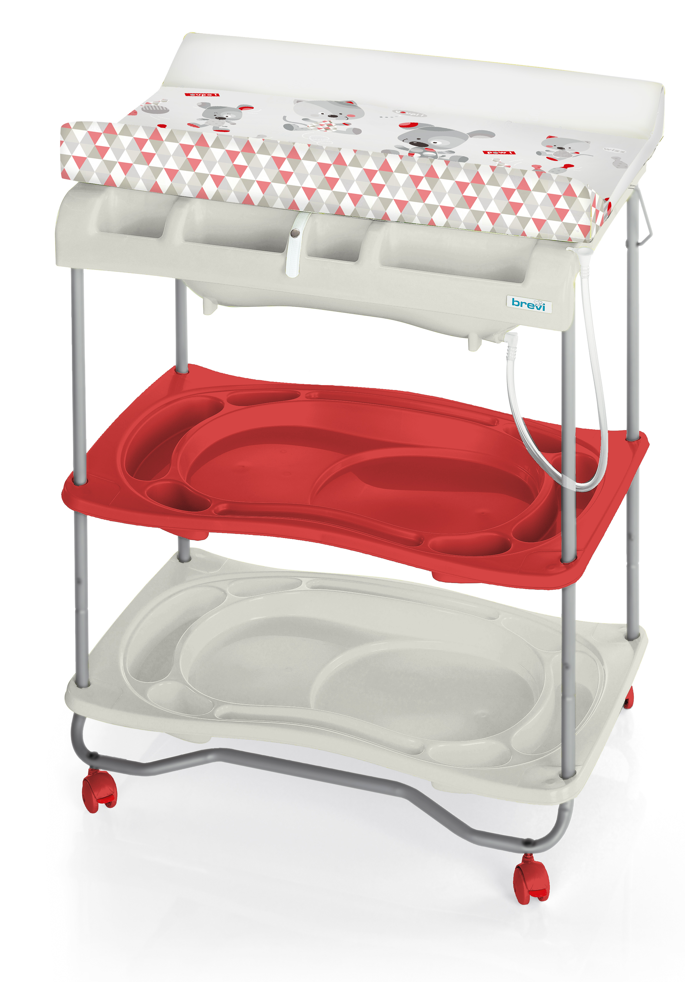 Brevi Table A Langer Avec Baignoire Atlantis Pas Cher A Prix Auchan