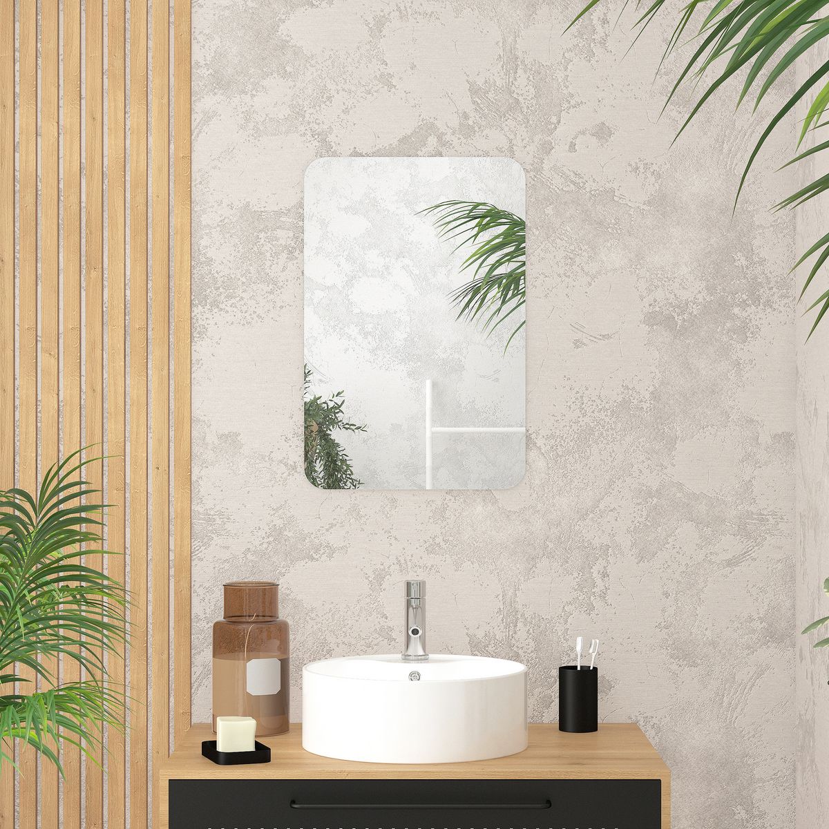 Aurlane Miroir salle de bain - 40x60cm - GO