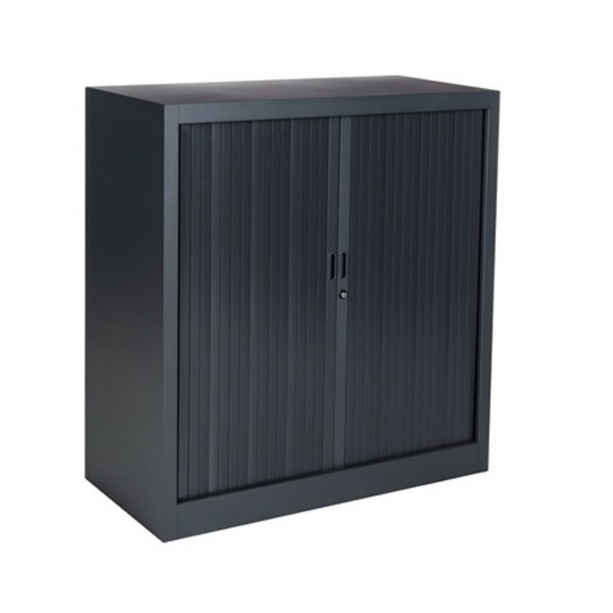 PIERRE HENRY Armoire porte à rideaux anthracite pas cher Auchan.fr