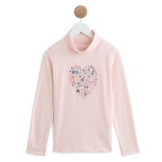 IN EXTENSO Sous pull fille (Rose clair)