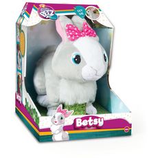 IMC TOYS Peluche interactive Betsy mon petit lapin