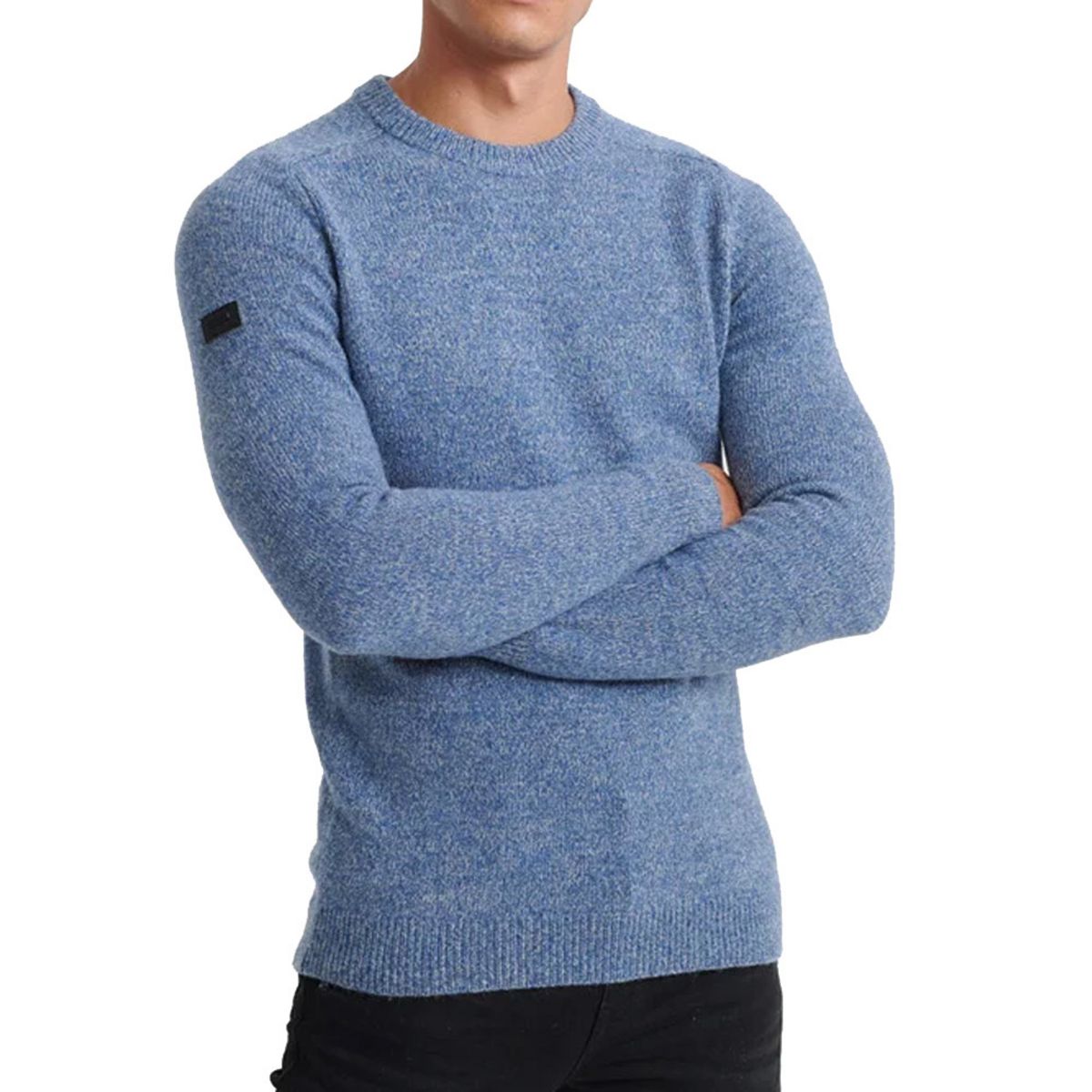 SUPERDRY Pull Bleu Homme Superdry Harlo pas cher Auchan